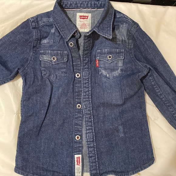 Levi's Other - Levi’s denim button down shirts toddler